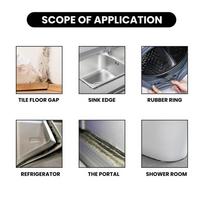 Tile Grout Mold Stain Remover Kitchen Bath Gel Formulas No Scrubbing Needed For Oven Grime Removal China Mainland gray