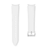 Klasikinis dirželis skirtas Samsung Galaxy Watch 4 klasikinis 46 mm 42 mm 6 43 mm 47 mm 5 pro 45 mm silikoninė apyrankė Correa Galaxy Watch 4 44 mm 40 mm apyrankė watch 4calssic 42 46 white
