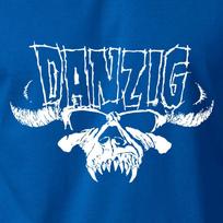 DANZIG  Punk Rock Band Logo Vintage Horror Psycho Music S-6XL Tee Unisex T-Shirt S blue
