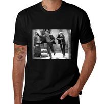 Butch Cassidy And The Sundance Kid Tshirt Christmas Casual Short Sleeve Top 4XL gray