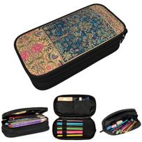 William Morris Tree Of Life Floral Plants Pencil Case Boys Girls School Pen Box Pencil Bag Stationery Supplies Pen Holder Bag 21x10.5x5cm