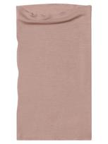Engel ekologiškos merino vilnos ir šilko vaikiškas šalikas (kaklo mova) Dusty Rose, rausvas
