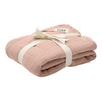 BIBS didelis marlinis muslino vystyklas Blush, rausvas