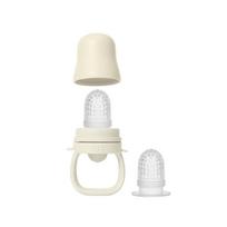 BIBS silikoninis šviežio maisto maitintuvas Ivory, baltas