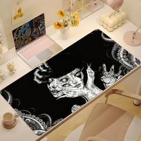Anime Junji Ito Tomie Mouse Pad Large NonSlip Lockedge Desktop Computer Desk Mat Keyboard Writing Mousepad Office Gamer Student 800x300x2mm white