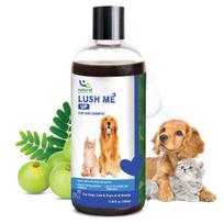 Natural Remedies Lush Me Up Mild Anti-Hairfall Shampoo for Dogs, Cats & Pups of All Breeds, Reduces Hair Fall and Restore Softness and Bounce, Clea