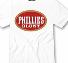 Phillies Blunt T shirt Tee weed 420 smoker Active Unisex T-Shirt XL brown