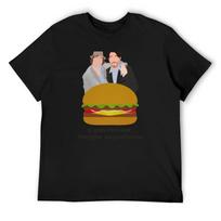 a genderless burger experience - Nirvanna the band the show T-Shirt Anime t-shirt fashion shirts fitted t shirts for men XXXXL įvairiaspalvis