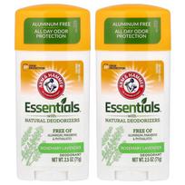 Hammer Essentials™ Arm & Hammer Natural Deodorizer Deodorant Rosemary Lavender 2 Packs 71g 2.5oz Each