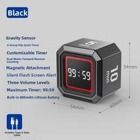 Gravity Sensing Pomodoro Timer Cube 5/10/25/40min Gravity Flip Timer  for Task Work B