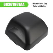 Mirror Cover Cap Trim Left Driver for Jeep Wrangler Jl 2018-2023 68361961AA black