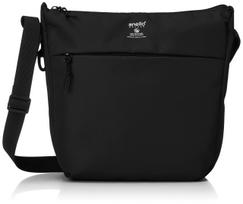 Anello Grande A5 Shoulder Bag, Water-RepellentLightweight, TP, GTH2852Z, Black black