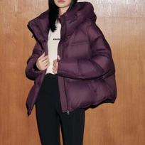Moteriškas žieminis gobtuvas su pūkais, sujungtas, vandeniui atsparus, storesnis, šiltas striukės XXS beige