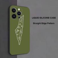 Palestinos Vėliavos Telefono Dėklas iPhone 17,16,15,14,13,12,11 ,Pro Max,XS,X,XR,SE,Mini,8,7,Minkštas Silikoninis Juodas Dangtelis iPhoneXR