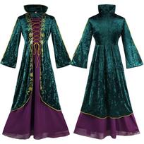 Hocus Pocus Winifred Sanderson Cosplay Suknelė Aukštos Kokybės Poliesterio Kostiumas Mergaitėms M black