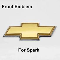 ABS for Chevrolet Epica RTSUA34 2003-2011 Spark Aveo Captiva 2008-2010 Car Front Hood Emblem Sticker Rear Tail Trunk Badge Accessories beige