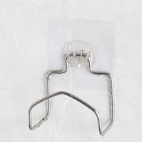 Houseeker Stainless Steel Drain Rack Suction Cup Cleaning Cloth Shelf Dish Drainer Sponge Holder Sink Kitchen Accessories white