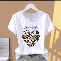 (Asian Size) Dragonfly Dandelion Trend Graphic Tee T Clothing Casual Fashion Print Female Casual Women's Top Short Sleeve T-shirt S white