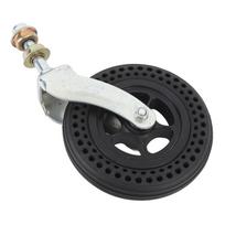 6 Inch Caster Wheel 75KG Load Bearing TPE Rubber Swivel Caster Wheel Replacement for Hand Cart Trolley TPE rubber