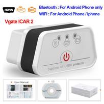 Vgate iCar2 obd2 bluetooth skaitytuvas ELM327 V2.2 obd 2 wifi icar 2 automobilių įrankiai elm 327, skirtas Android/PC/IOS kodų skaitytuvui ICAR2 WIFI