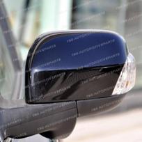Šoninio vaizdo veidrodėlio dangtelis Volvo XC70 2007-2011 2 durų sparno apvalkalas LH  Obsidian Black 019 black
