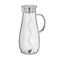 glass pitcher for water, with a fruit spiral, 2.0 l