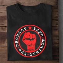 Rage Against The Machine Logo T Shirt Full Size S-5XL XXXXL black