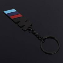 Naujas 3D metalinis automobilio emblemos raktų pakabukas Raktų pakabukai Raktų laikiklis BMW M3 M5 M Power Automobilio modifikavimo priedai Madinga dovana lcmn88 black