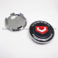 4pcs 65mm 59mm Vossen Wheel Center Cap Hubs Car Rims Hubcap Dustproof Covers Auto Styling gray