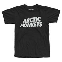 2025 Nauji MVintage Arctic Monkeys Marškinėliai Trumpomis Rankovėmis Vyrams Moterims Laisvi Norvegiški Y2k Juodo Metalo Roko Grupės Pusrankoviai 2XL white