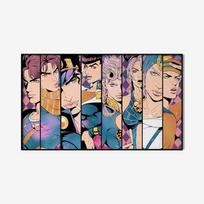 Japonijos anime JoJo keistas nuotykis Drobės plakatų spausdinimas Plakatų tapyba 60cm×90cm NoFrame