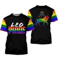 2023 Unisex Vyriški marškinėliai Lesbietiški/Gėjų 3D spausdinti marškinėliai LGBT viršutiniai drabužiai Laisvalaikio apvalia iškirpte trumpomis rankovėmis Lauko marškinėliai Kasdieniniai Camisetas 6XL black