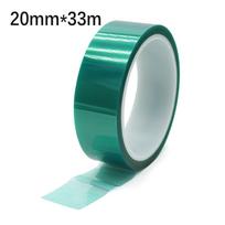 Multipurpose 33M Green Plating Shield Protection Film High Temperature PET Film Tape 20mm