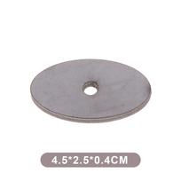 1Pc Knife Finger Guard Bolster Pommel Brass Stainless Steel Diy Knife Handle Hand Guard Blanks Fixed Blade Knife Making Parts gray