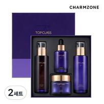 Charmzone Top Class Lifting 4-Piece Set, a collagen basic skincare set with whitening and wrinkle improvement functions, 2 sets