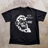 Iron Monkey Spleen & Goat Skull Smoking T-shirt L white