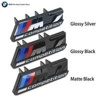 Automobilio priekinių grotelių ženklelis BMW M1 M2 M3 M4 M5 M6 M7 M8 Competition E92 E93 F36 G01 G02 G05 G11 G12 G21 G29 G30 G31 G32 G38 F30 Matte Black