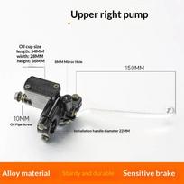 Motorcycle Brake Pump Front Master Cylinder Hydraulic Brake Lever Left Right M10 Mirror Hole For 22Mm Handlebar T2 T5 Right