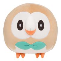 POKEMON Centrinė originali pūkuota apvali pagalvėlė Mokuro white
