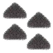 Wipe Window Replacement Flat Microfiber Triangle Rag Dust Mop Mop Accessories Mop Head black