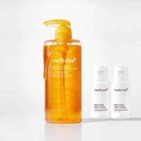 [medicube] Kojic Acid Turmeric Vita Toning Body Wash 400ml 1 (+ 2 Body Wash Minis)