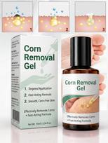 Easiqo Corn Removal Gel for Feet | Lactic Acid Roll-On | Cracked Heel Repair Cream | Paraben-Free Foot Care for Corns, Calluses & Dry Skin (pack o black