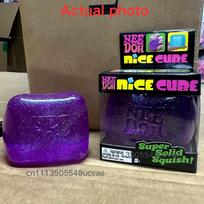 NeeDoh Nice Cube produktų serija Streso mažinimo figūrėlė Minkšta spaudžiama Fidget kubas Mažiesiems ir suaugusiems Nerimo mažinimo jutiminė figūrėlė