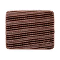 Eva Double Layer Extra Large Cat Litter Mat - Prevents Litter Tracking & Controls Mess 40x50cm ruda