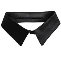 Perfect Match European New Choker Necklace Women'S Girls Faux False Collar Lapel Choker Peter Pan Necklace Shirt Fake False Collar black