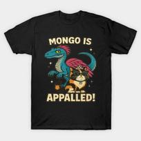 Mongo is Appalled! Dungeon Crawler Carl T-Shirt L black