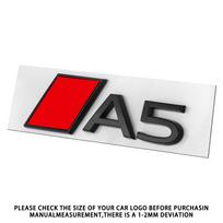 Audi A3 A4 A5 A6 A7 A8 RS Sline S Quattro Q3 Q5 Q4 Q6 Q7 Q8 S3 S5 S4 Automobilio bagažinės raidės ženkliuko lipduko dekoras Automobilio aksesuarai