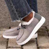 Vyriški Batai Moteriški Wendy Patogūs Plokščias Slip Ant Mujer Zapatillas Žieminiai Šilti Pliušiniai Vulcanize Sneaker Kailiai Mocassin Loafers Moteriški 41 black