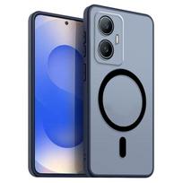 Magnetinis geležies žiedas telefono dėklas, skirtas realme C55, matinės spalvos, minkštas TPU, atsparus smūgiams dangtelis realme C55