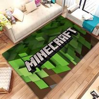 3D Spausdinimo M-M1necraft Kilimas Svetainei Miegamajam Koridoriui Alfombra Neslystantis Minkštas Plotinis Kilimas Sofai Durų Kilimėlis Namų Dekoro Kilimėlis Dovana 40x60cm (16x24in)